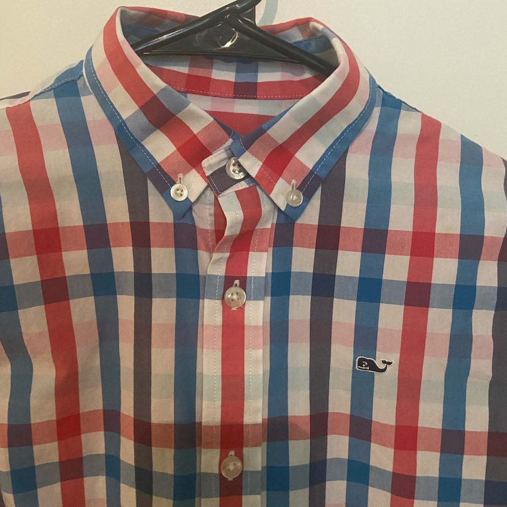 Vineyard Vines Boys Dress Shirt- Like New